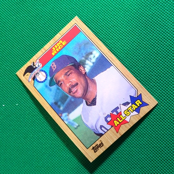 Vintage All Star Topps Jim Rice 1987 Card #610 American League - Picture 5 of 10